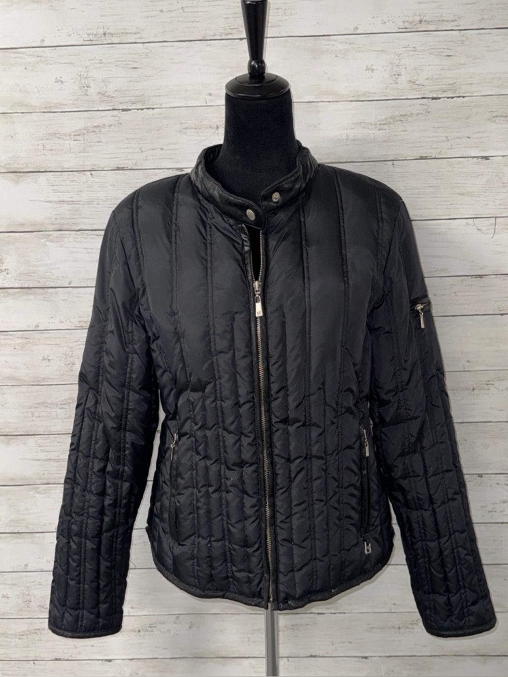 Michael Kors Down Quilted Moto Jacket